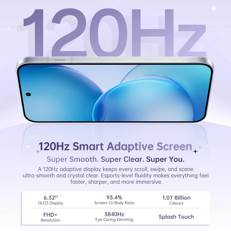 Smartphone OPPO Reno16 5G (Versão UE) 8GB+512GB, Câmera de 50MP, Selfie Ultra-Wide, AI Remix Collage, Bateria de 6000mAh, Carregamento de 80W, Tela de 6,32 polegadas, Garantia Oficial OnePlus