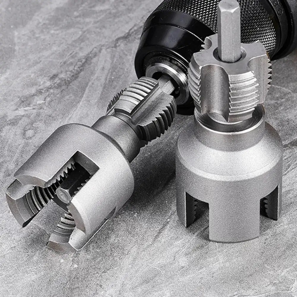 DN15 DN20 Pipe Threading Tool Hex Shank Die Internal External Threads 1/2&3/4 Water Pipes PPR PVC MPP Manganese Steel Detachable