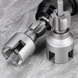 DN15 DN20 Pipe Threading Tool Hex Shank Die Internal External Threads 1/2&3/4 Water Pipes PPR PVC MPP Manganese Steel Detachable