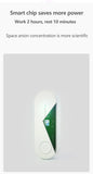 New Portable Air Purifier Anion Air Purification Air Freshener Ionizer Cleaner Dust Cigarette Smoke Remover Toilet Pet Deodor