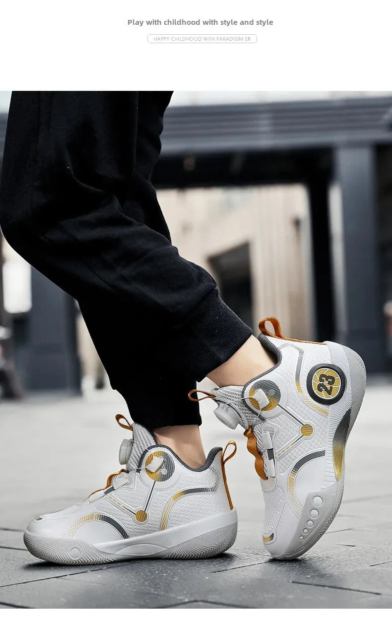 High Designer Basketball Shoes For Men Trend 2024 High Top Sneakers Brand Platform Non-slip Basketball Tennis Men Gym Shoes