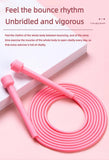 2.8M PVC Beaded Skills Skipping Rope Adult Jump Weight Loss Children Sports Portable Fitness Gym Equipment Professional Men Women