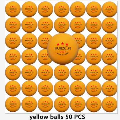 Huieson 50/100 PCS High Quality Ping Pong Balls International Standard Table Tennis Balls  For Competition And Training