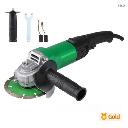220V 1000W electric angle grinder corded 125mm long handle electric grinding cutting polishing power tool BB