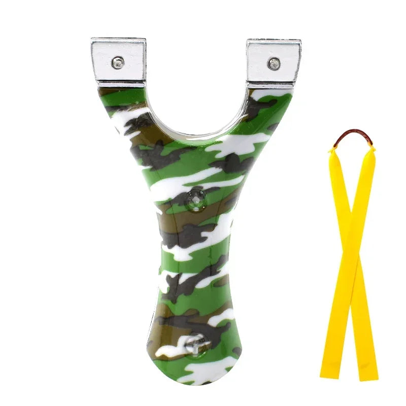 Wild Hunting Precision Shooting Sling Portable Slingshot Four-color Exquisite Slingshot Outdoor Shooting Toy New Fast Press