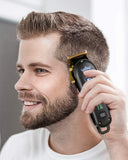 MAGICFUL New Professional Hair Clipper Rechargeable Electric Trimmer For Men Beard Kids Barber Cutting Machine Haircut Machine