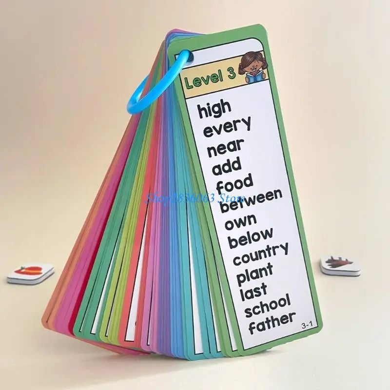831D Sight Words Flash Cards High Frequency Word Lists Language Learning Tool Educational for Kids and Adults