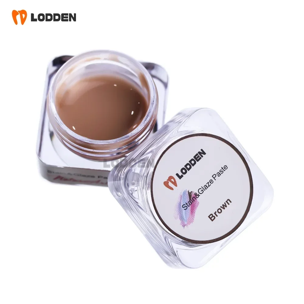 Dental Glaze Paste Diluent Liquid Refreshing Liquid Stain and Glazing Paste Kits for Zirconia Dental Lab Cad Cam Material Lodden