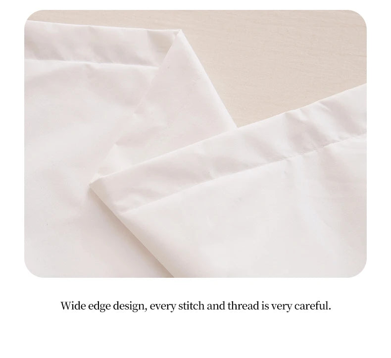2pcs Waterproof Pillow Cases Decorative Cushion Cover Envelope Style Sleeping Body Pillowcase Standard Queen King Size
