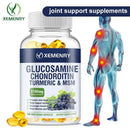 Glucosamine Chondroitin MSM Turmeric Boswellia - Antioxidant, Supports Joint and Bone HealthSupplement