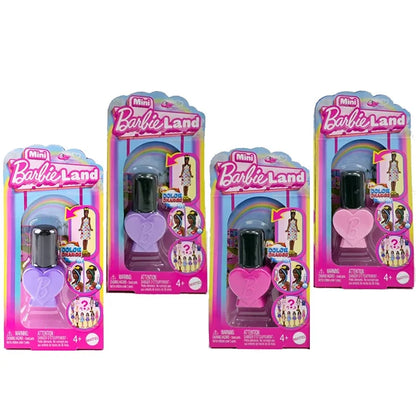 Barbie Color Reveal Mini Fashion Doll with Nail Polish Shell Accessories and Changeable Outfits Micro Dolls Toys Gift for Girls