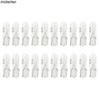 20Pcs Halogen T5 W2W Bulb 12V Car Instrument Lights Dashboard Bulb Auto Interior Warnning Light