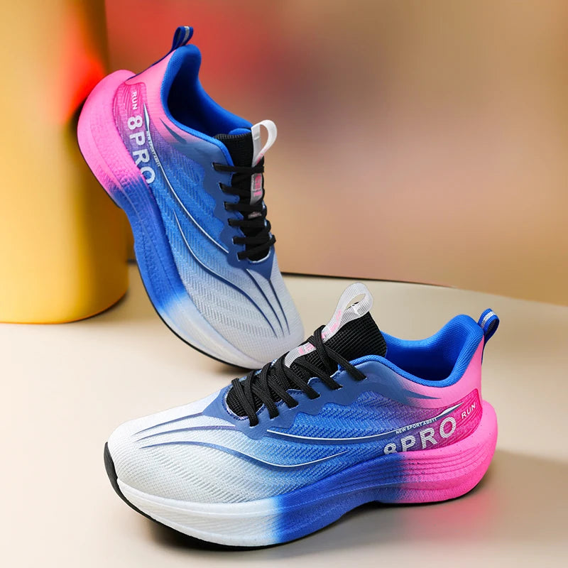 Couple Running Shoes Men Mesh Breathable Outdoor Sports Lightweight Flat Trendy Sneakers Original Tennis Shoes for Women