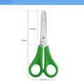 Scissors DIY Handmade Scissors Safety Ruler Scale Scissors Stationery Student School office supplies Scale stationery cute pen