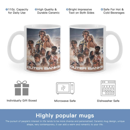 O-Outer Banks Anime Free shipping 11OZ Coffee Mug Beer Mugs Tea Milk Cup For coffee Surprised Gift