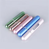 5/8ml Perfume Atomizer Portable Liquid Container For Cosmetics Traveling Mini Aluminum Spray Alcochol Empty Refillable Bottle