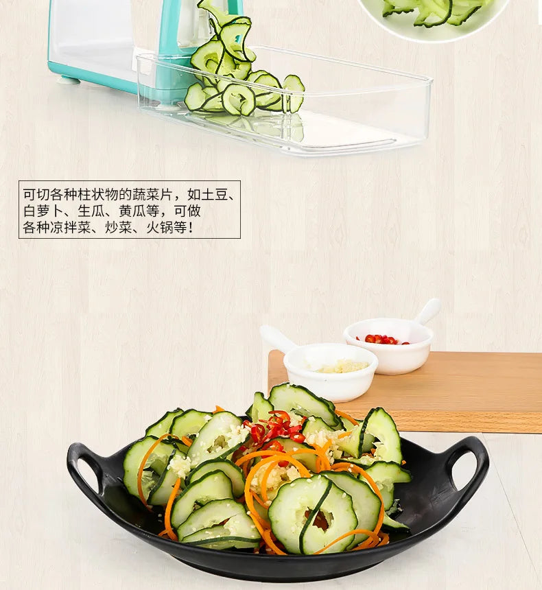 Spiralizer Vegetables Slicer Cheese Vegetable Grater Shredder Zucchini Noodle Maker Spaghetti Spiralizer