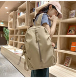 Large Capacity Schoolbag for Boys and Girls, High School and College Students, Simple Casual Sports Backpack, Fashion Travel Backpack