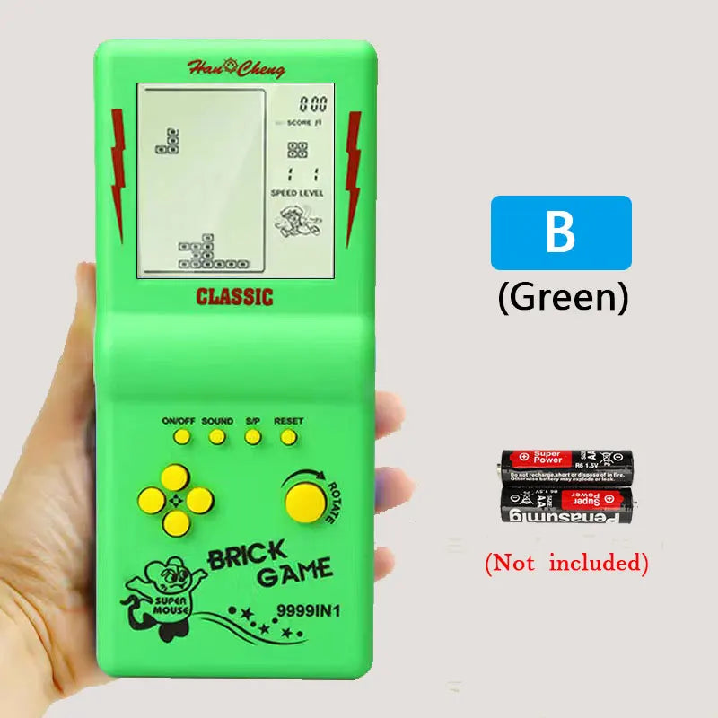 Handheld Game Players Electronic Console Built-in 23 Games for Tetris Retro Classic Brick Game Machine Children's Student Toys