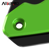 Newest Oil Cup Cover For ZX4R ZX4RR ZX25R Motorcycle Front Brake Fluid Reservoir Cap Master Cylinder Tank Cover zx4r zx4rr