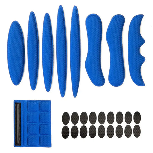 Helmet Padding Kit 27Pcs Bicycle Replacement Universal Foam Pads Set for MTB Bike Motorcycle Cycling Sportswear Accessories