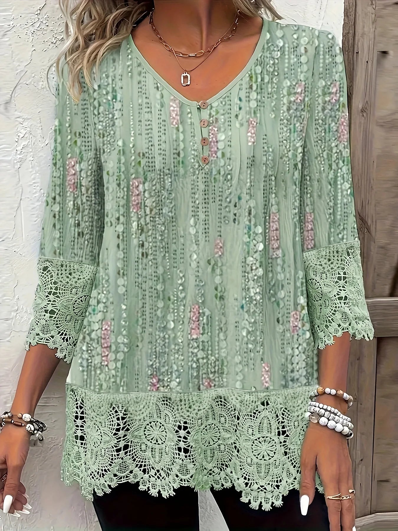 Camiseta elegante informal de talla grande para mujer, camiseta holgada de moda para mujer, camiseta de manga larga con temperamento para vacaciones y fin de semana 