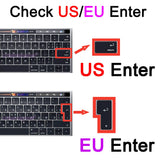 Funda con teclado para iPad Pro 12.9, Pro 11, Magic Keyboard 10.5, Air 5, 4, 3, 7, 8, 9 y 10, funda inteligente de silicona con protector de TPU, UE