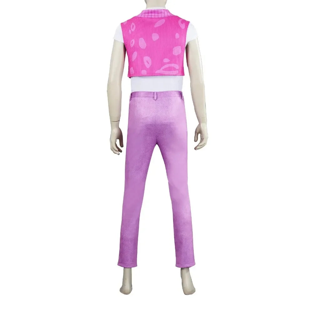 Saja Boys Mystery Cosplay Costume KPop Mystery Purple Wig Men Halloween Carnival Party Role Playing Suit Outfit For Kids