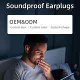 PU Moldable Shaped Anti-noise Ear Plugs Noise Reduction Sleeping Guard Soft Anti-Snoring Health Care Sleep Aid Earplug Swimming