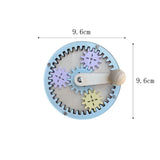 Wooden Busy Board DIY Toy Baby Montessori Sensory Activity Board Accessories For Children Locks Busyboard Parts Educational Toys