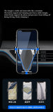Universal Gravity Auto Phone Holder Car Air Vent Clip Mount Mobile Phone Holder Cell Phone Stand GPS Support For iPhone Samsung