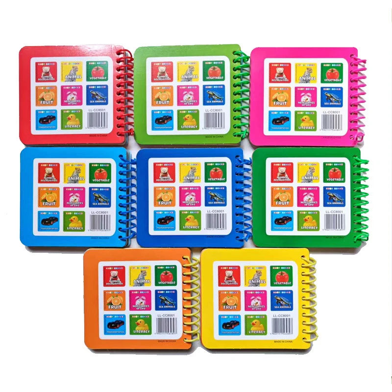English Language and Cognitive Learning Books for 0-2 Year Olds; Ideal Early Education Children's Gifts
