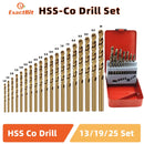 Cobalt High Speed Steel Twist Drill Bit M35 Stainless Steel Tool Set Of Drills Accessories For Metal Stainless Steel Drilling