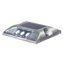 Luz de carretera solar de aluminio reflectante con forma de ojo de gato, cuadrada, de alto brillo, IP68, intermitente o siempre encendida, popular 