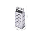 Stainless Steel 4 Sided Blades Household Box Grater Container Multipurpose Vegetables Cutter Kitchen Tools Manual Cheese Slicer