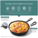 14/16/20cm Cast Iron Frying Pan,Non-stick Skillet Kitchen Fry Pot,Breakfast Pan Omelette  pancake pan,Induction Cooking Cookware
