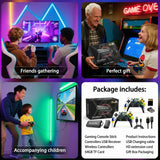 X8 Super 4K HD Game Stick 128GB 50000 Retro Games Dual 2.4G Wireless Controller Portable Plug & Play TV Game Console