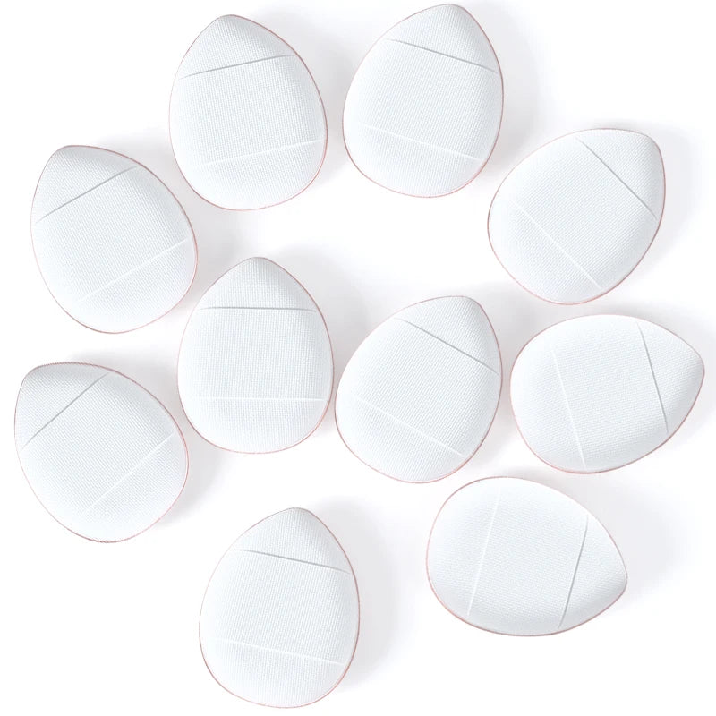 5/10/20Pcs Mini Finger Sponge Puff For Makeup Foundation Powder Detail Face Concealer Cream Blend Cosmetic Sponges Accessories