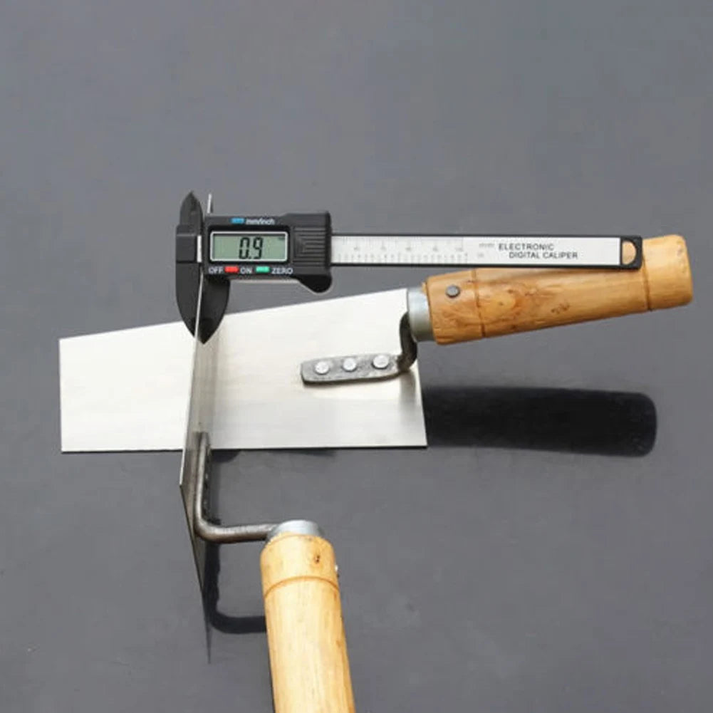 Silver Cement Float Margin Trowel for Bricklayer Home Garden Tool Accessories