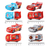 Disney Pixar Cars 3 Lightning McQueen No19 Poppy Racing Family Family Jackson Storm Ramirez Die Cast Metal Alloy Kids Gifts