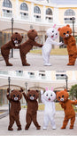 Brown Bear Mascot Costume Cartoon Characters Animal Carnival Activities Cosplay Identity V Cosplay