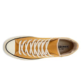 Converse Chuck All Star 1970s - Zapatillas altas informales para hombre y mujer, clásicas, de lona negra y amarilla, transpirables, para monopatín