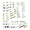 NEW Technical WeDo 2.0 Core Educational Set Building Blocks with Book DIY Parts 45300 Scratch 3.0 Children Toys Christmas Gifts