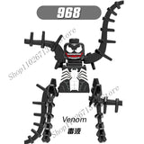 Marvel Avengers Superhero Building Blocks Iron Man Doctor Strange Hulk Thanos Spider-Man Venom Hawkeye Bricks Toys
