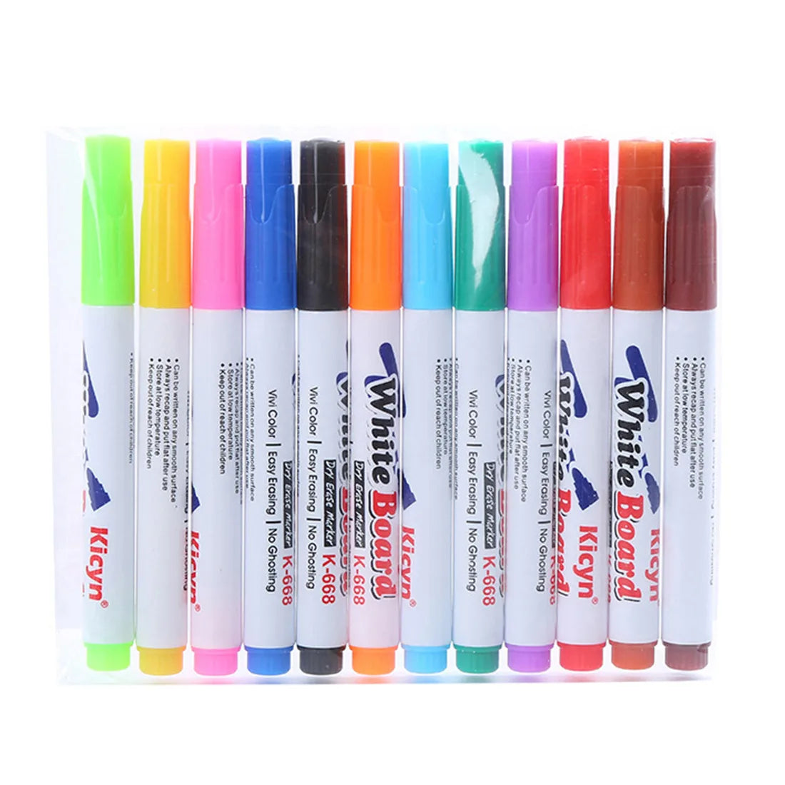 Magical Water Painting Pen Colorful Mark Pen Markers Floating Ink Pen Doodle Water Pens Children Montessori Early Education Toys