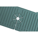 1Pcs Silicone Faucet Mat Water Ripples Kitchen Bathroom Drainage Pad Wash Basin Large Sink Splash Pad Countertop Protector