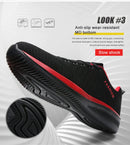 Zapatillas deportivas YRZL para hombre, ligeras, deportivas, clásicas, de malla, transpirables, informales, antideslizantes, a la moda