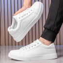 Leather Men Shoes Sneakers Trend Casual Shoe Breathable Leisure Male Sneakers Non-slip Footwear Men Vulcanized Shoes