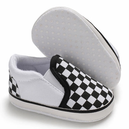 Newborn Baby Canvas Shoes Anti-slip Soft Baby Boy Girl Sneakers Casual Multi-Color Toddler First Walkers Crib Shoes
