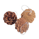 Pine Cones Ideal for Crafts, Wooden Pine Cones, Christmas Tree Decorations, Charming Christmas Decoration, Village N 
